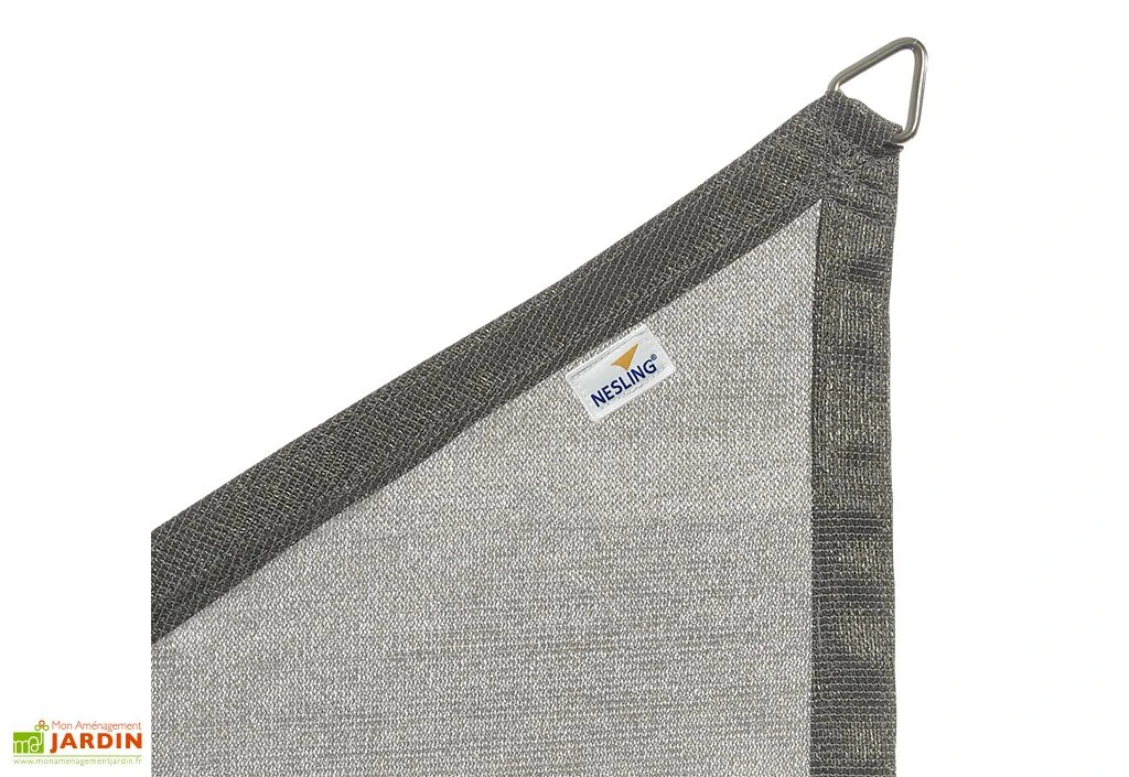 Nesling Voile D’ombrage Triangulaire En Polyéthylène Coolfit – 5 M 2 Nesling Voile D’ombrage Triangulaire En Polyéthylène Coolfit – 5 M – Image 2