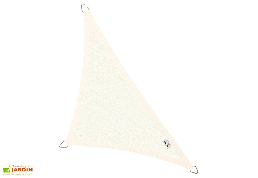 Nesling Voile D’ombrage Triangulaire En Polyéthylène Coolfit – 5 X 7,1 M 2 Nesling Voile D’ombrage Triangulaire En Polyéthylène Coolfit – 5 X 7,1 M – Image 2