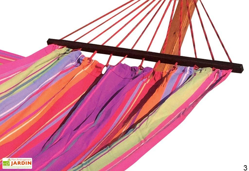 Toile De Hamac Double En Coton 150 X 220 Cm - Quito 3 Toile De Hamac Double En Coton 150 X 220 Cm - Quito – Image 3
