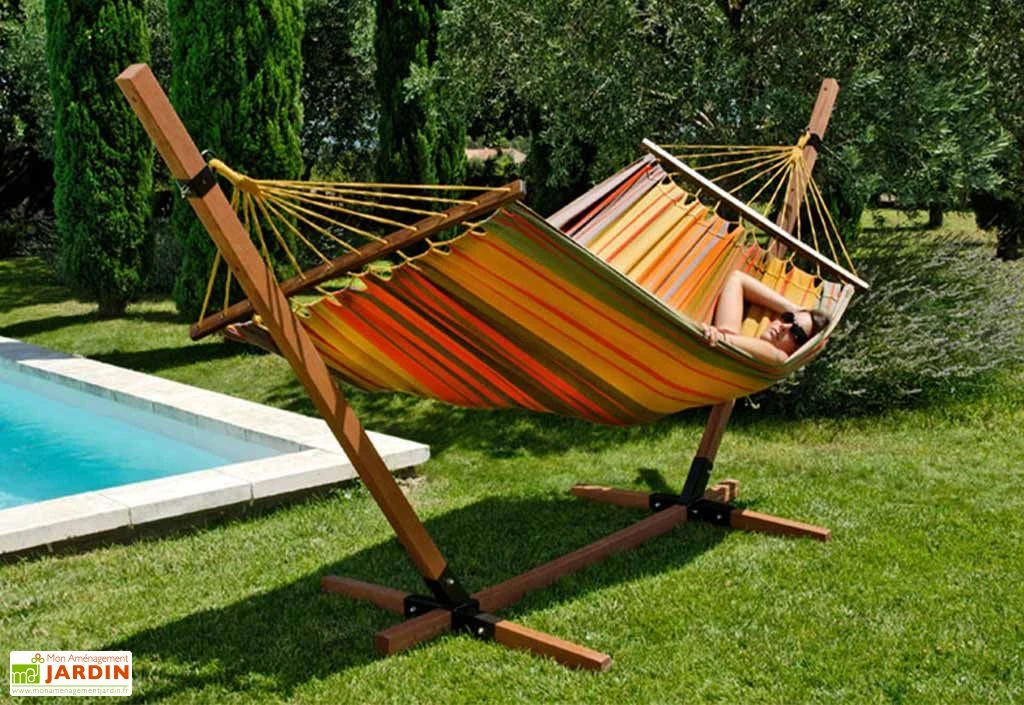 Toile De Hamac Double En Coton 150 X 220 Cm - Quito 1 Toile De Hamac Double En Coton 150 X 220 Cm - Quito