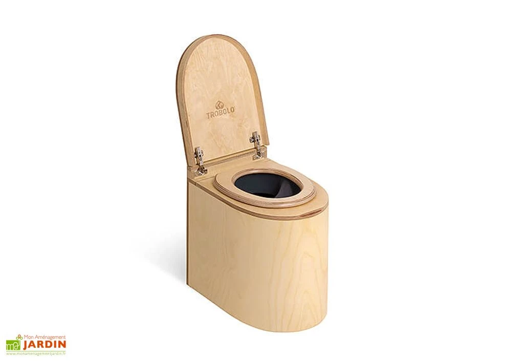 Toilettes Sèches à Séparation En Bois - TROBOLO LunaBlœm 1 Toilettes Sèches à Séparation En Bois - TROBOLO LunaBlœm