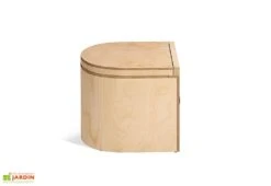 Toilettes Sèches à Séparation En Bois - TROBOLO LunaBlœm 9 Toilettes Sèches à Séparation En Bois - TROBOLO LunaBlœm -Abriet Mobilier Soldes Boutique toilettes seches lunabl m fermees 1