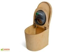 Toilettes Sèches à Séparation Avec Ventilation électrique - TROBOLO TinyBlœm -Abriet Mobilier Soldes Boutique toilettes seches separation tinybloem