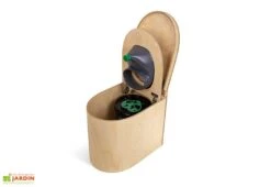 Toilettes Sèches à Séparation En Bois - TROBOLO LunaBlœm 8 Toilettes Sèches à Séparation En Bois - TROBOLO LunaBlœm -Abriet Mobilier Soldes Boutique toilettes seches separation trobolo lunabl m 1