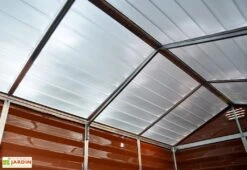 Abri De Jardin Skylight 5,6 M² Ambre | Palram - Canopia -Abriet Mobilier Soldes Boutique toiture abri jardin skylight palram 2