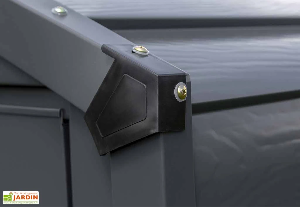 Armoire De Jardin En Acier Galvanisé 124 X 295 Cm 6 Armoire De Jardin En Acier Galvanisé 124 X 295 Cm – Image 6