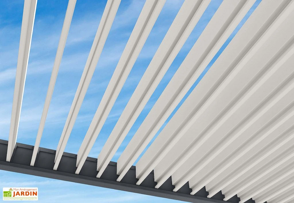 Pergola Bioclimatique En Aluminium Lames Orientables Ombréa - 12 M² 5 Pergola Bioclimatique En Aluminium Lames Orientables Ombréa - 12 M² – Image 5