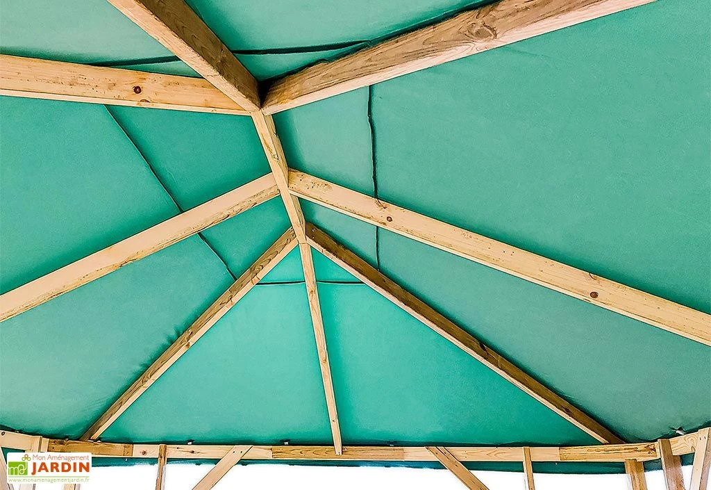 Pavillon De Jardin En Bois Traité Autoclave - Napoli 2 Pavillon De Jardin En Bois Traité Autoclave - Napoli – Image 2