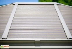 Tonnelle De Jardin En Aluminium Et Acier Galvanisé Striano 10,78 M² -Abriet Mobilier Soldes Boutique toiture tonnelle metal sojag striano 10m2