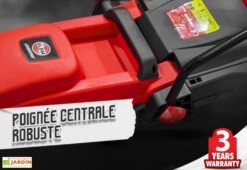 Tondeuse à Gazon électrique 1300 W 32 Cm + Bac 25 L -Abriet Mobilier Soldes Boutique tondeuse gazon electrique elem garden ltde1332 22 poignee transport