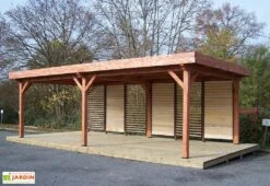 Tonnelle En Bois Avec Parois Lames Orientables – Ombra 7,5 X 4 M 7 Tonnelle En Bois Avec Parois Lames Orientables – Ombra 7,5 X 4 M -Abriet Mobilier Soldes Boutique tonnelle bois autoportee ombra