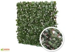 Haie Artificielle De Lierre - Treillis Extensible (pls Dim.)