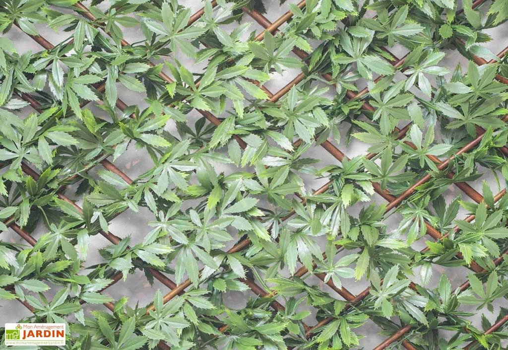 Haie Artificielle De Vigne Vierge - Treillis Extensible (pls Dim.) 3 Haie Artificielle De Vigne Vierge - Treillis Extensible (pls Dim.) – Image 3