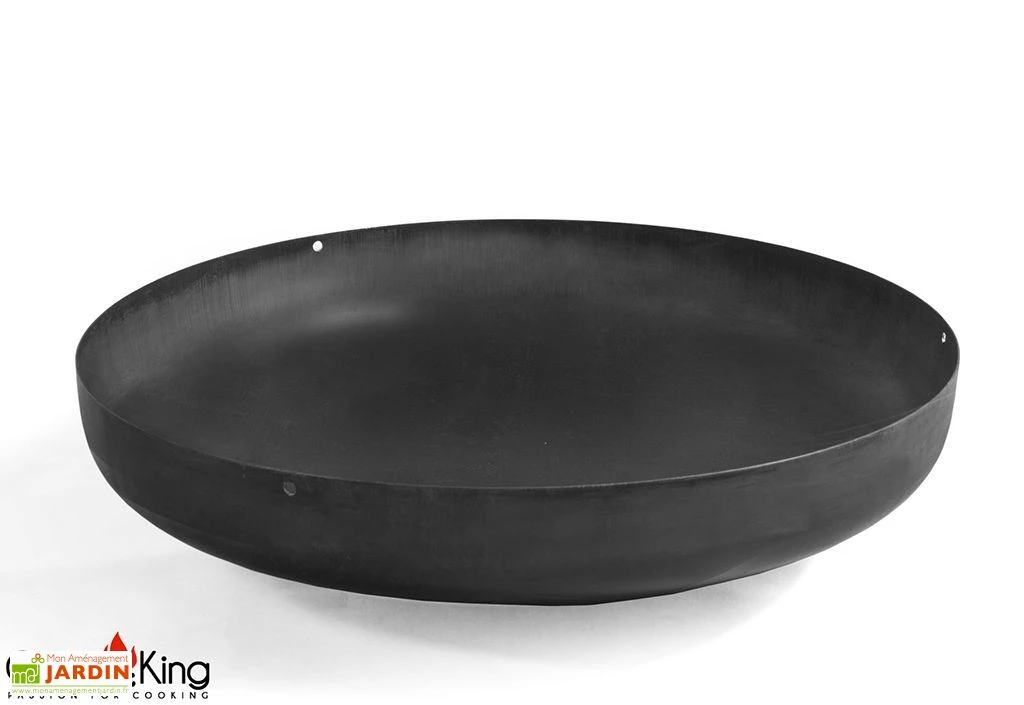 Trépied 180 Cm Et Wok Acier Brut Pour Braséro 2 Trépied 180 Cm Et Wok Acier Brut Pour Braséro – Image 2