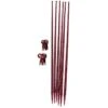 Tuteur Avec Attaches Mikado Cerise 150 Cm (Lot De 6)