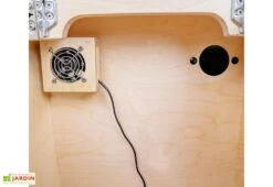 Toilettes Sèches à Séparation En Bois - TROBOLO LuweBlœm 11 Toilettes Sèches à Séparation En Bois - TROBOLO LuweBlœm -Abriet Mobilier Soldes Boutique ventilation electrique toilettes seches luwebl m