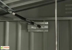 Cache-Poubelle Double En Acier 100 X 172 X 131 Cm -Abriet Mobilier Soldes Boutique verin cache poubelle double metal anthracite