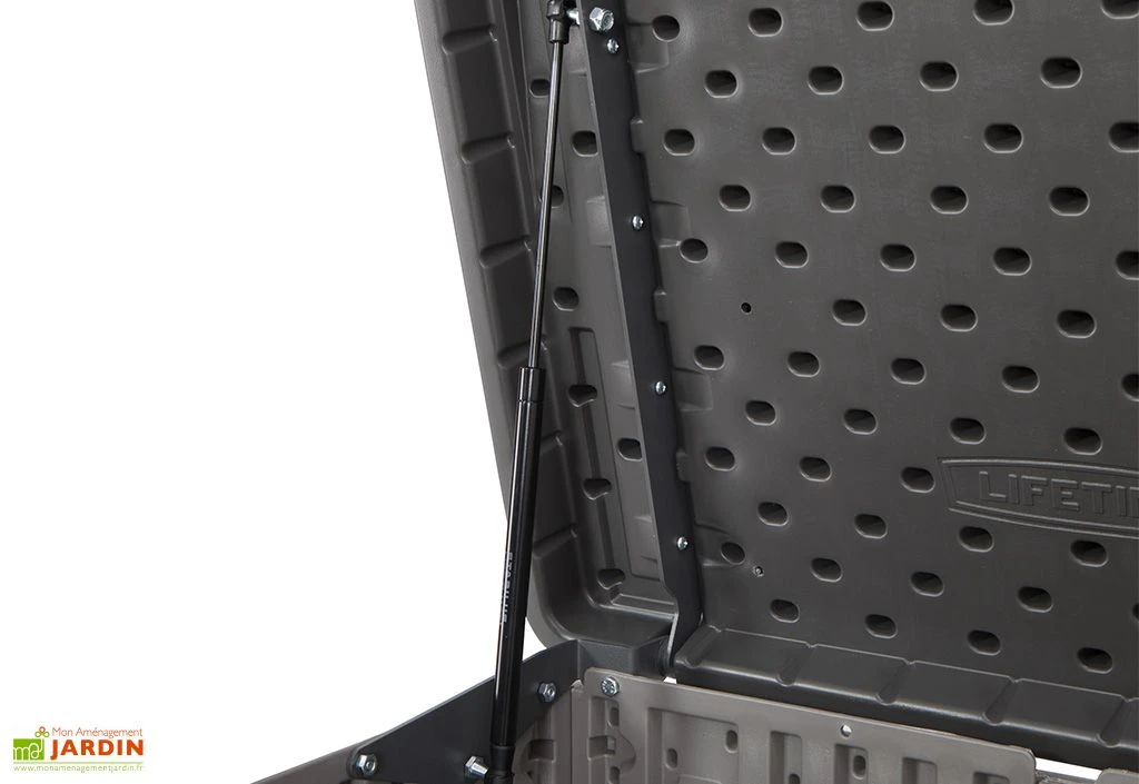 Lifetime Coffre De Rangement Extérieur En Résine Effet Bois - 2407 L 6 Lifetime Coffre De Rangement Extérieur En Résine Effet Bois - 2407 L – Image 6