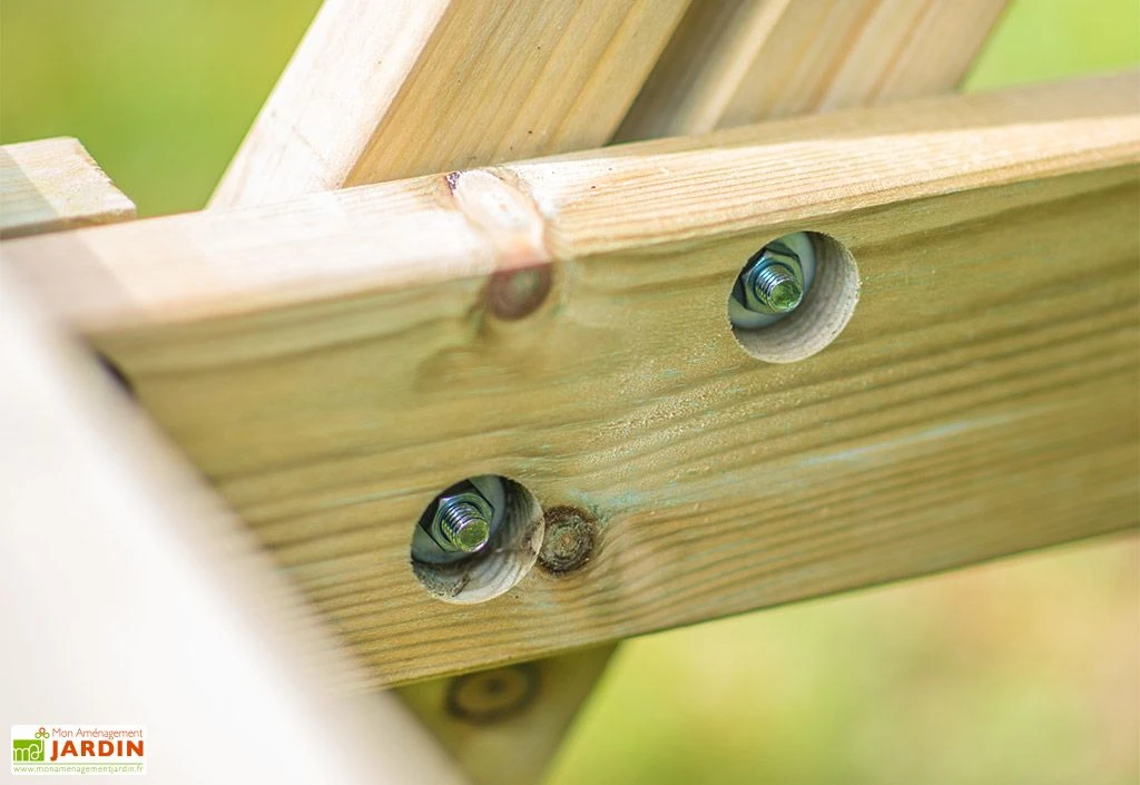 Table De Pique-nique Bois Autoclave Vert + Bancs Rabattables – Jurmala 6 Table De Pique-nique Bois Autoclave Vert + Bancs Rabattables – Jurmala – Image 6