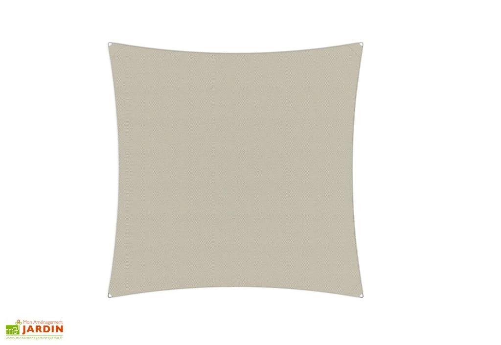 Voile D'ombrage Carrée 4 X 4 M - Ingenua Solidum 1 Voile D'ombrage Carrée 4 X 4 M - Ingenua Solidum