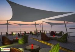 Voile D'ombrage Carrée 4 X 4 M - Ingenua Solidum 7 Voile D'ombrage Carrée 4 X 4 M - Ingenua Solidum -Abriet Mobilier Soldes Boutique voile ombrage carre ingenua umbrosa solidum 1