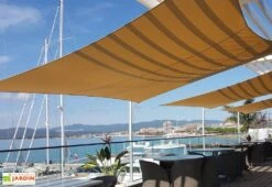 Voile D'ombrage Carrée 3 X 3 M - Ingenua Sunbrella 8 Voile D'ombrage Carrée 3 X 3 M - Ingenua Sunbrella -Abriet Mobilier Soldes Boutique voile ombrage carre ingenua umbrosa sunbrella