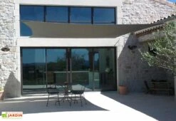 Voile D'ombrage Carrée 4 X 4 M - Ingenua Solidum 8 Voile D'ombrage Carrée 4 X 4 M - Ingenua Solidum -Abriet Mobilier Soldes Boutique voile ombrage ingenua 2 2 1