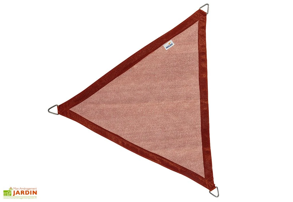 Nesling Voile D’ombrage Triangulaire En Polyéthylène Coolfit – 3,6 M 4 Nesling Voile D’ombrage Triangulaire En Polyéthylène Coolfit – 3,6 M – Image 4