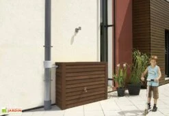 Garantia Cuve Récupération D'Eau Pluie Woody 350 L Bois Foncé